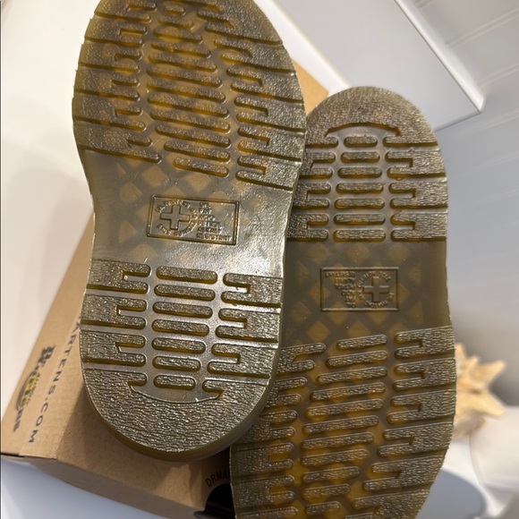 Dr. Martens Dark Brown Leather Footwear - Picture 2 of 4